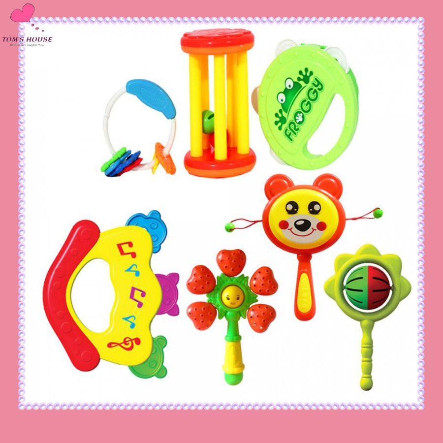 Đồ Chơi Lục Lạc Xúc Xắc Ngặm Nướu Antona Cho Bé