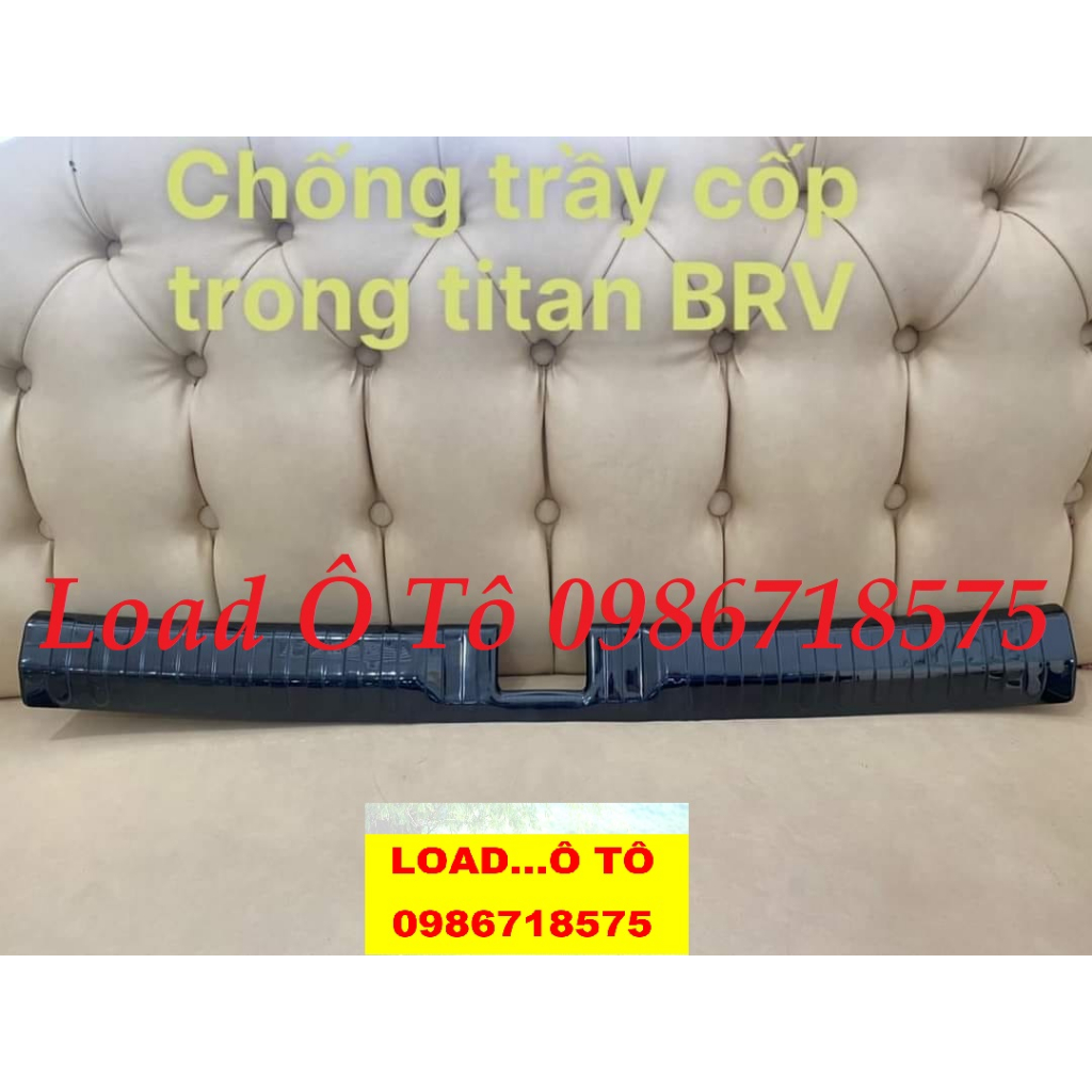 Chống Trầy Cốp Titan Xe Honda BRV 2023-24 Trong, Ngoài Cao Cấp, Sẵn Keo Dán 3M