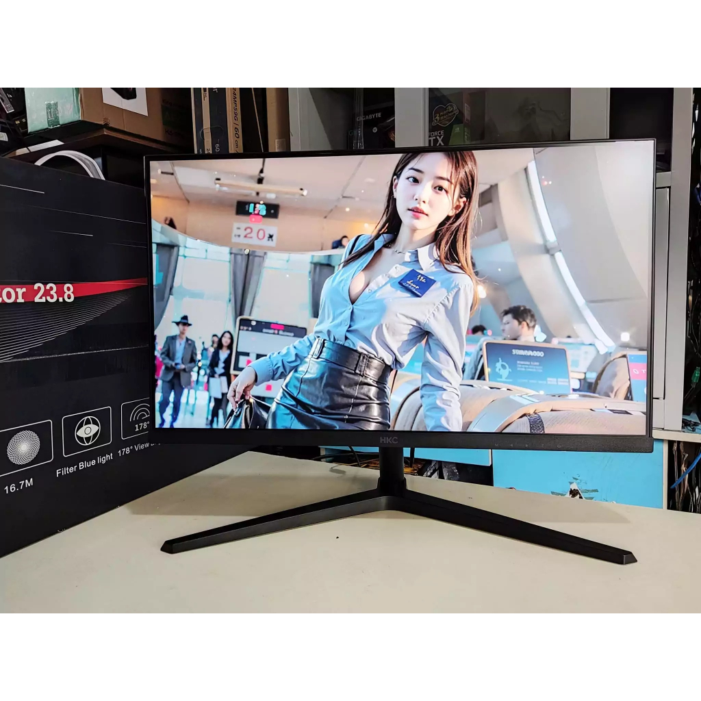 MÀN HÌNH HKC 24 inch MB24V9, 22inch, 20 inch (23.8 INCH/FHD/IPS/75HZ/8MS/250 NITS/HDMI+VGA) | BigBuy360 - bigbuy360.vn