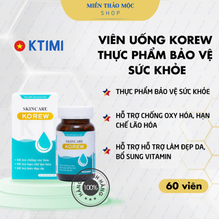 KTIMI - Viên uống bổ sung Vitamin Korew Ktimi 60 viên sáng da, mờ thâm nám