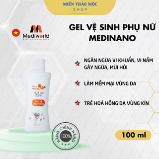Gel vệ sinh phụ nữ mediworld medinano 100ml