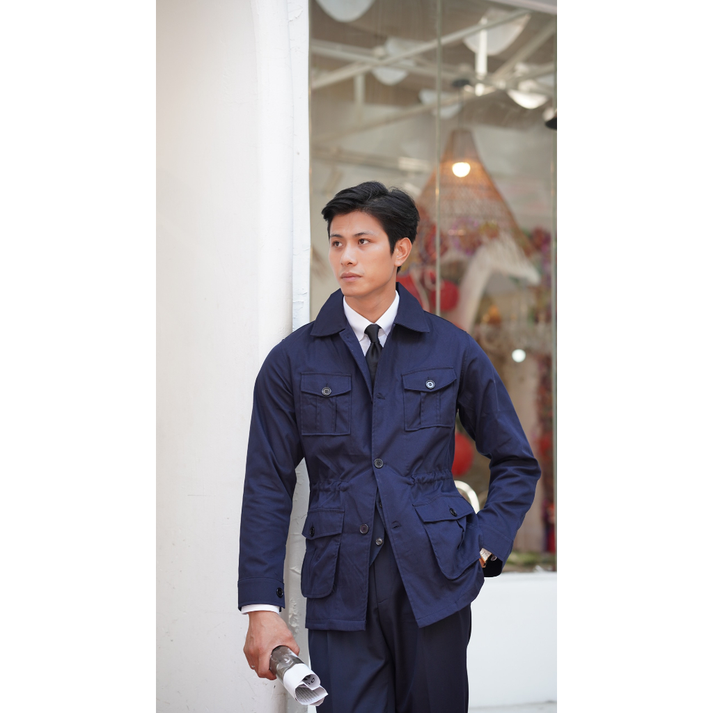 SAFARI JACKET- ÁO KHOÁC LEHMAN BROTHER-ÁO KHOÁC NAM NỮ-ÁO KHOÁC