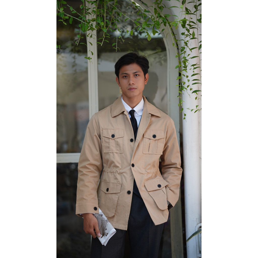 SAFARI JACKET- ÁO KHOÁC LEHMAN BROTHER-ÁO KHOÁC NAM NỮ-ÁO KHOÁC