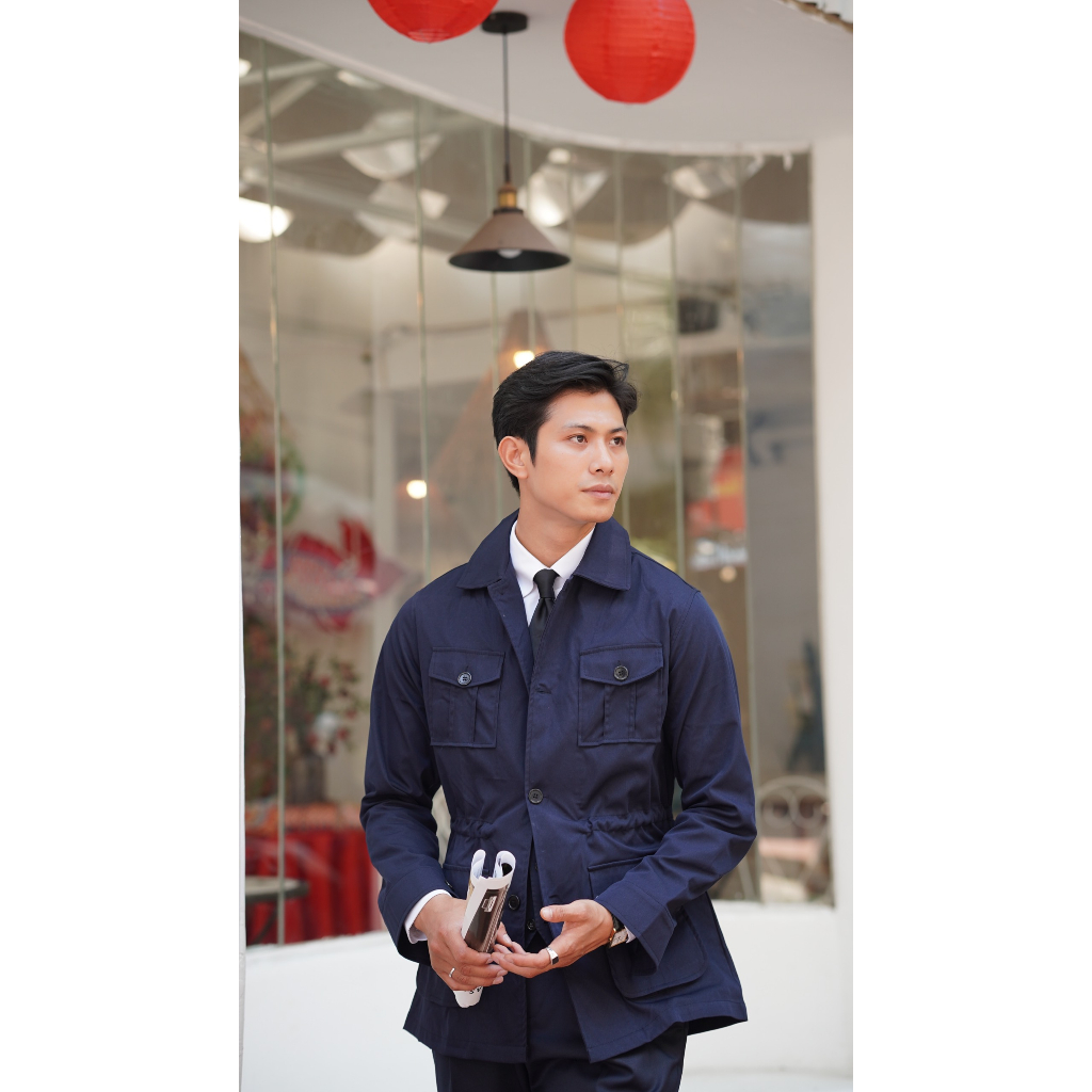 SAFARI JACKET- ÁO KHOÁC LEHMAN BROTHER-ÁO KHOÁC NAM NỮ-ÁO KHOÁC