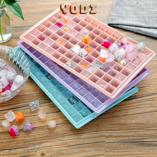 Khay đá silicon, khay làm đá 96 ô, khay làm đá bi viên nhỏ chất liệu silicon dẻo nhiều màu, an toàn thực phẩm