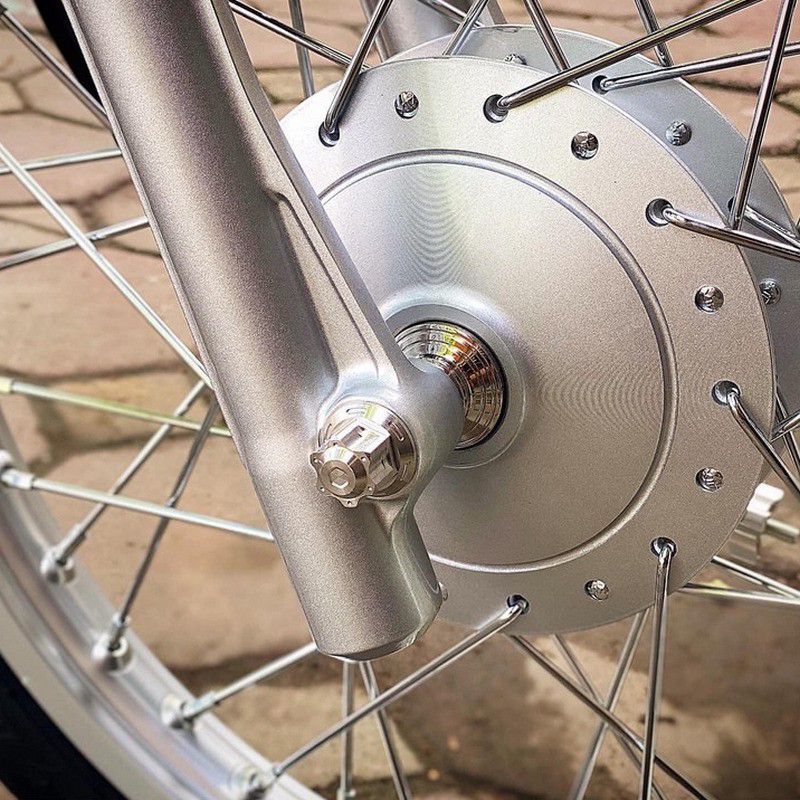 Bộ canh bánh inox304 trước sau Wave, Dream, Future125