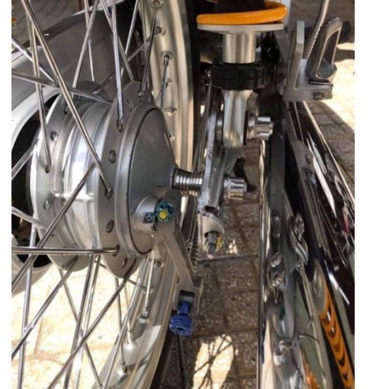 Bộ canh bánh inox304 trước sau Wave, Dream, Future125