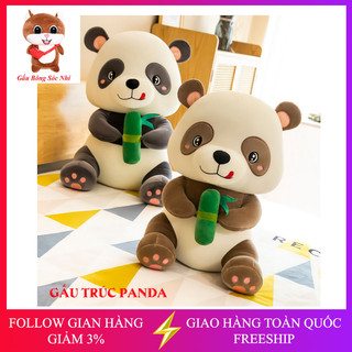 Gấu Bông Gấu Trúc ,Gấu Bông Panda Hàng Nhập Cao Cấp - Tặng móc khóa gấu bông