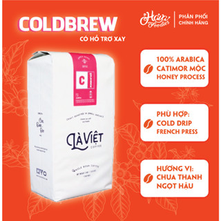 [CÓ HỖ TRỢ RANG XAY] Cà Phê Nguyên Hạt LÀ VIỆT Cold Brew – Arabica 1000g