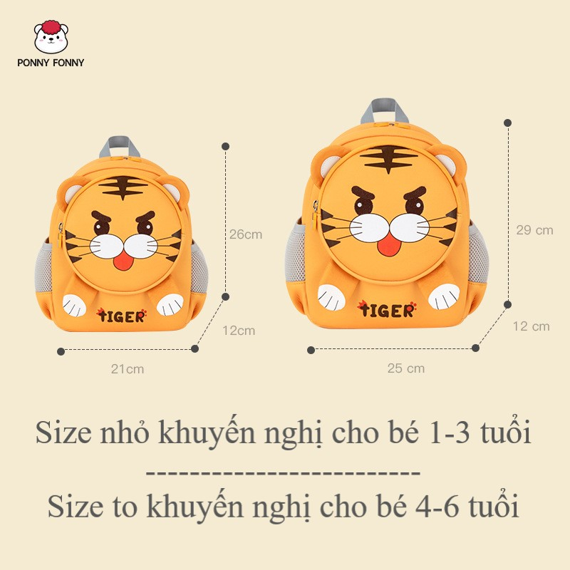 Balo Cho Bé Mầm Non, Balo Trẻ Em Mẫu Giáo, Balo Cho Bé Từ 1-6 Tuổi