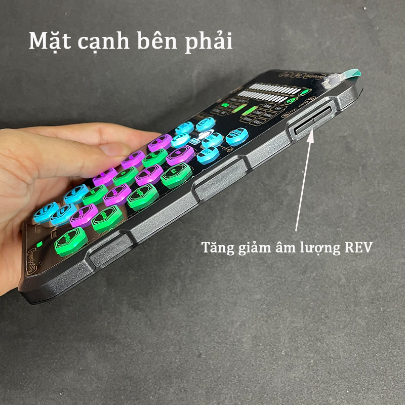 Combo Mic Livestream Karaoke Aqta ALC290 và Sound Card K9 có Bluetooth Auto-tune Đi Kèm Chân Kẹp Màng Lọc Tặng Tai Nghe