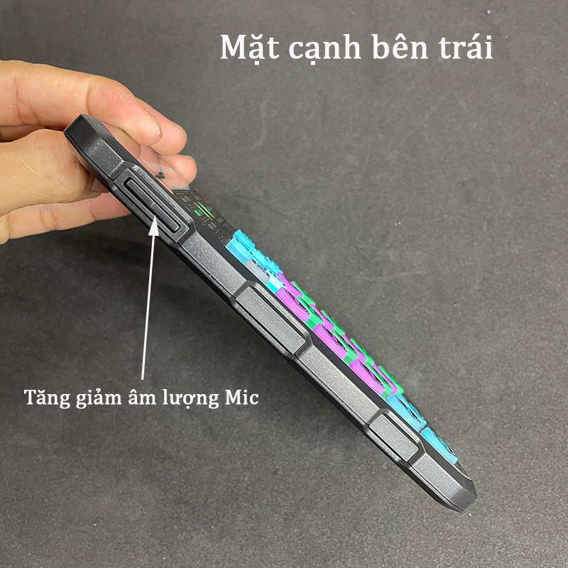 Combo Mic Livestream Karaoke Aqta ALC290 và Sound Card K9 có Bluetooth Auto-tune Đi Kèm Chân Kẹp Màng Lọc Tặng Tai Nghe