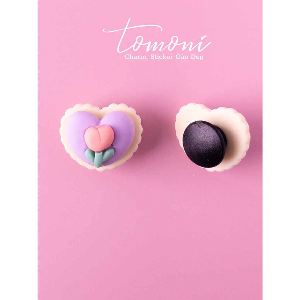 Sticker Cute Gắn Dép, Charm DIY Hoạt Hình Dễ Thương - HQ51