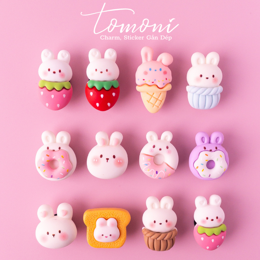 Sticker Gắn Dép, Hình Charm DIY Trang Trí Giày Dép Hoạt Hình Dễ Thương - HQ31