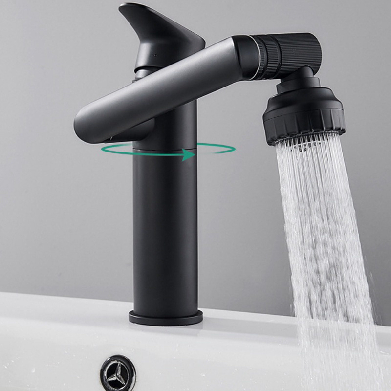 Bộ Vòi Rửa Tay Cao Cấp Lavabo, Thiết Kế Sang Trọng, Xoay Đa Chiều 1080 Độ, Điều Chỉnh Nhiều Chế Độ Tia Nước, Tiện Lợi