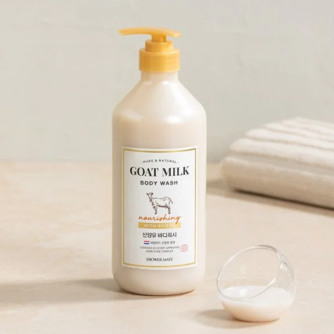 ShowerMate Sữa tắm sữa dê Goatmilk body wash original 800ml