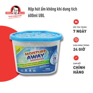 Hộp Hút Ẩm Không Khí Chống Mốc Nồm Ẩm 600ml Uncel Bills BA0391 Hút Ẩm Tủ Quần Áo Tủ Giày - Hàng Nhập Khẩu