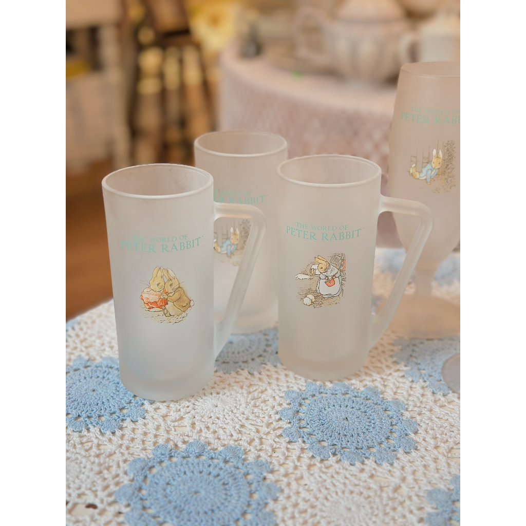 Cốc và ly thủy tinh Thỏ Peter dễ thương (Giao hình ngẫu nhiên)