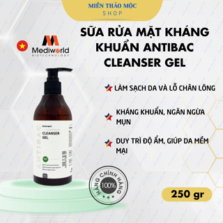 Sữa rửa mặt Mediworld kháng khuẩn và bảo vệ da ANTIBAC CLEANSER GEL - Miền Thảo Mộc