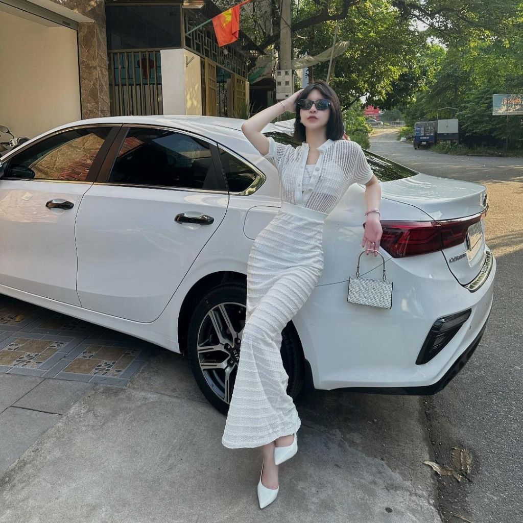 Set váy lưới ren thun 3 chi tiết by Thư Shop G30