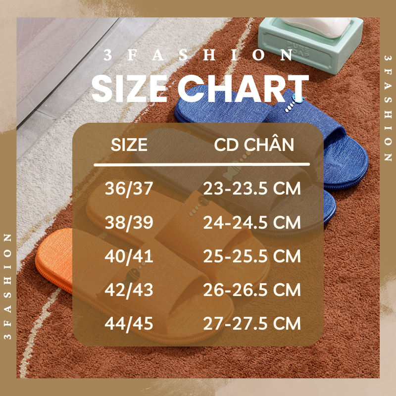 Dép nhựa đi trong nhà, văn phòng, nhà tắm icon con cá nhựa PVC bền siêu nhẹ chống trơn trượt 3Fashion - 3191W