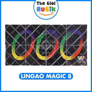 ✅ rubik dây magic 8 panels lingao. rubic biến thể dây | the gioi rubik