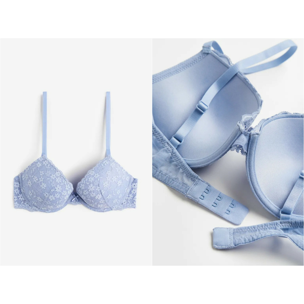 Bra ren đen push up 1046392001 0950771002 HM H&M _hàng chính hãng authentic