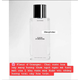 Nước hoa ZARA 40ml ( săn sale đủ bill )