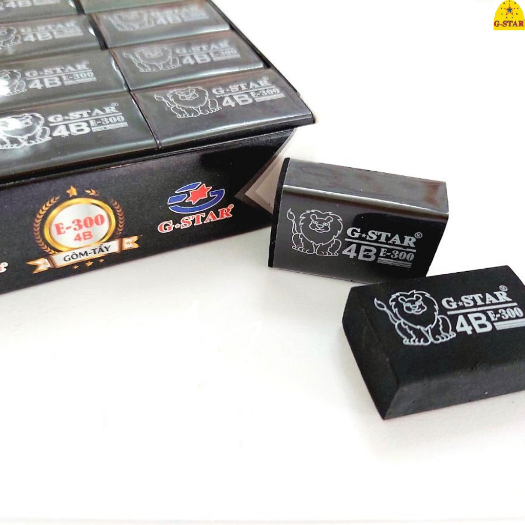 GÔM TẨY CHÌ MÀU ĐEN GSTAR E-300.