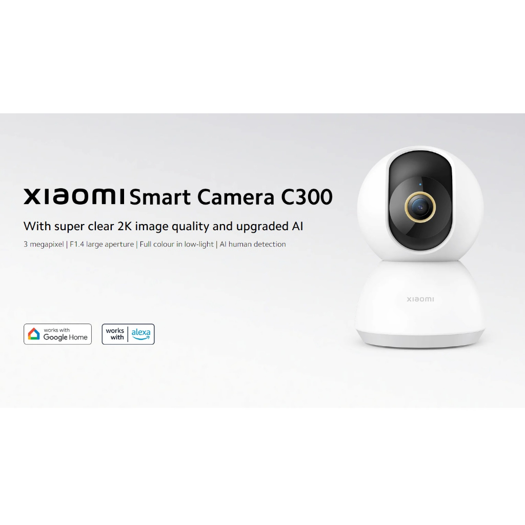 Camera quan sát Xiaomi C300 Mi Home 360 2K Bản quốc tế - Bảo hành chính hãng