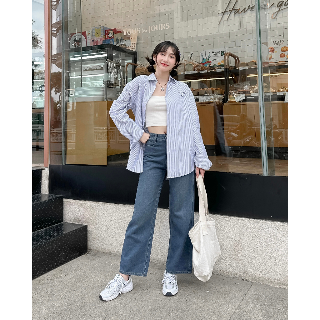 Quần jeans ống rộng THE C.I.U - Wide Leg Jeans - 082303