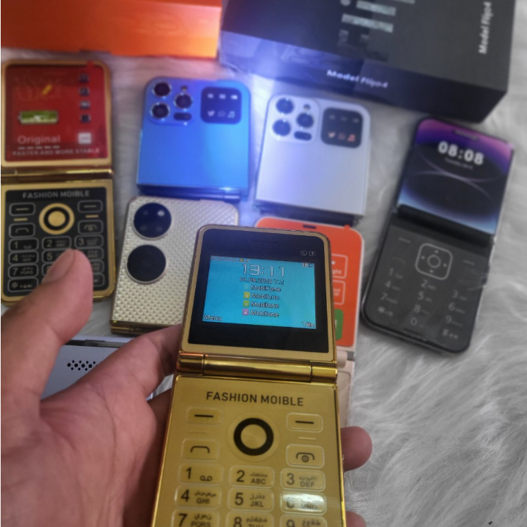 { HOT HOT } điện thoại máy gập Flip 4. dòng 4sim. pin liền. siêu nét. BẢO HÀNH 6 THÁNG. 1 ĐỔI 1 TRONG 2 THÁNG | BigBuy360 - bigbuy360.vn