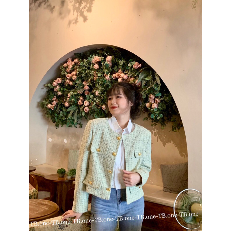 Áo dạ tweed quảng châu cao cấp loại 1