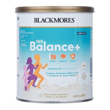 Sữa Blackmores JNR Balance+ Vanilla - Sữa Bột Công Thức Cao Năng Lượng 850g,400g