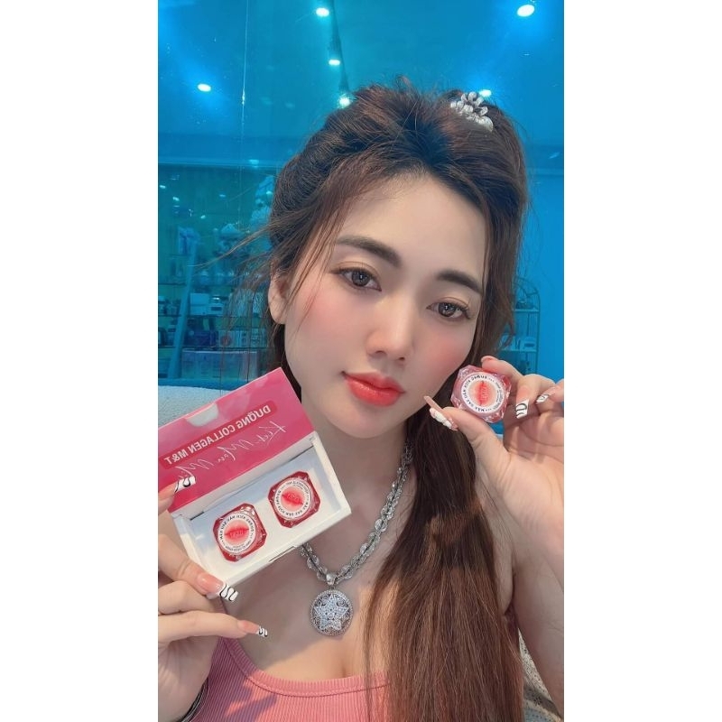 Sét 2 Hộp Dưỡng MÔI Colagen MT - Dưỡng môi hết thâm kích màu môi sau xăm