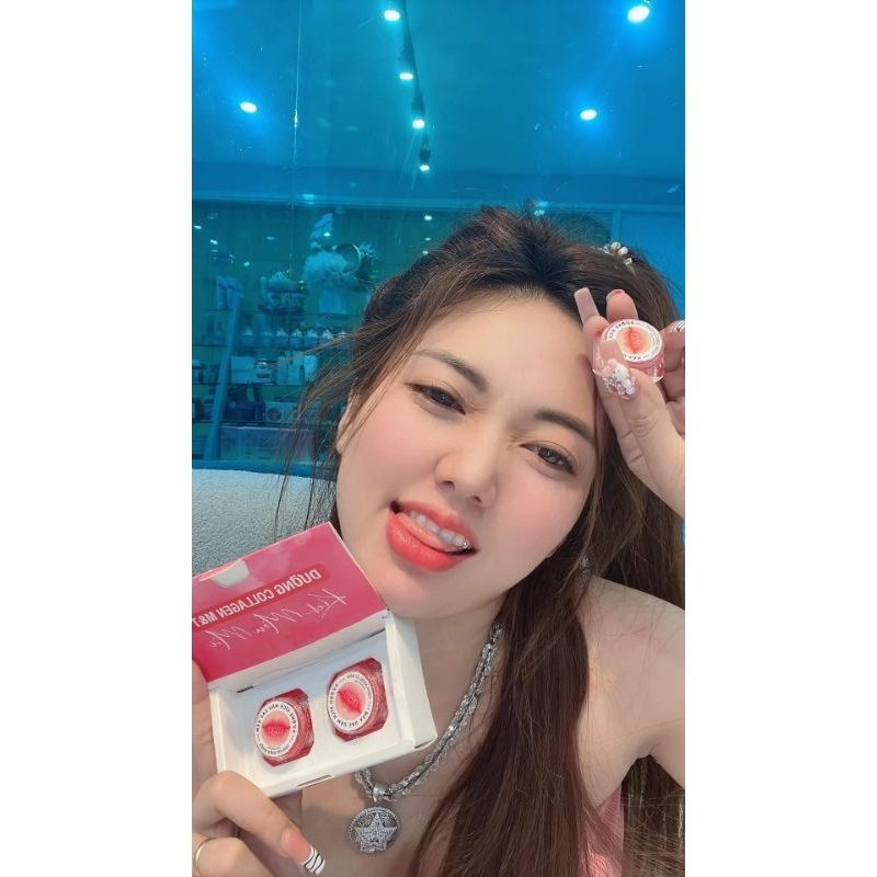 Sét 2 Hộp Dưỡng MÔI Colagen MT - Dưỡng môi hết thâm kích màu môi sau xăm