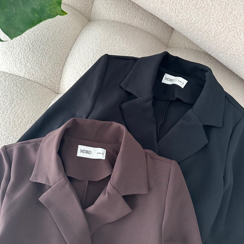 AnDi.vnxk Áo khoác Blazer croptop xuất - M.ixxo