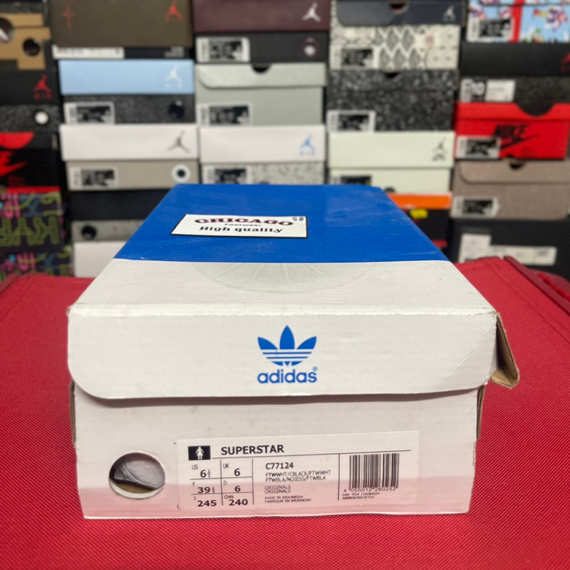Giày Adidas Super Star White Gold | Best quality