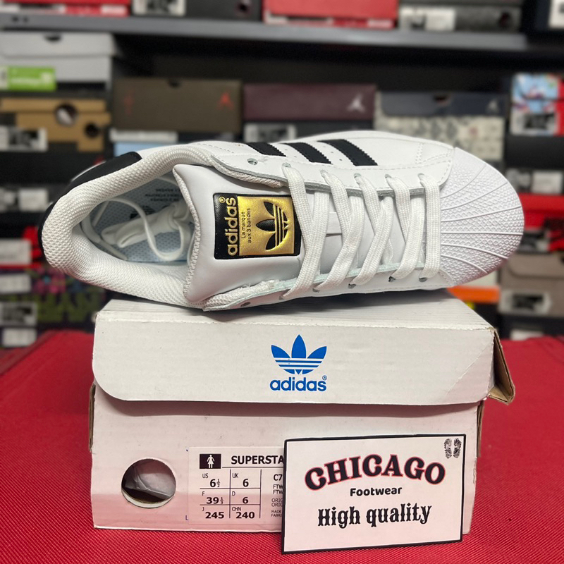Giày Adidas Super Star White Gold | Best quality