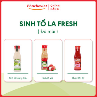 Sinh tố la fresh đủ m 650ml