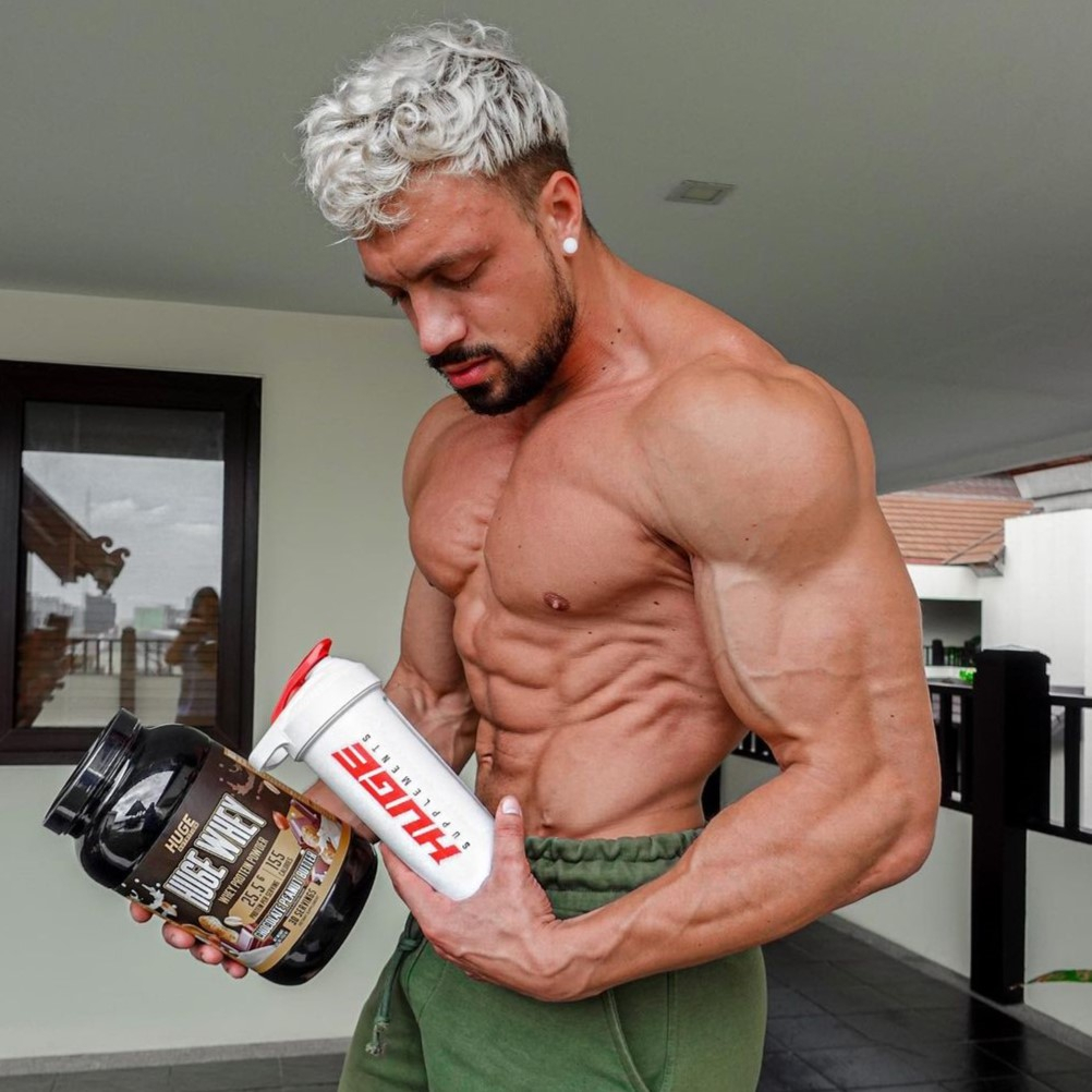 Whey Protein hương vị ngon nhất thế giới HUGE WHEY 2.5lbs by "Joesthetics"