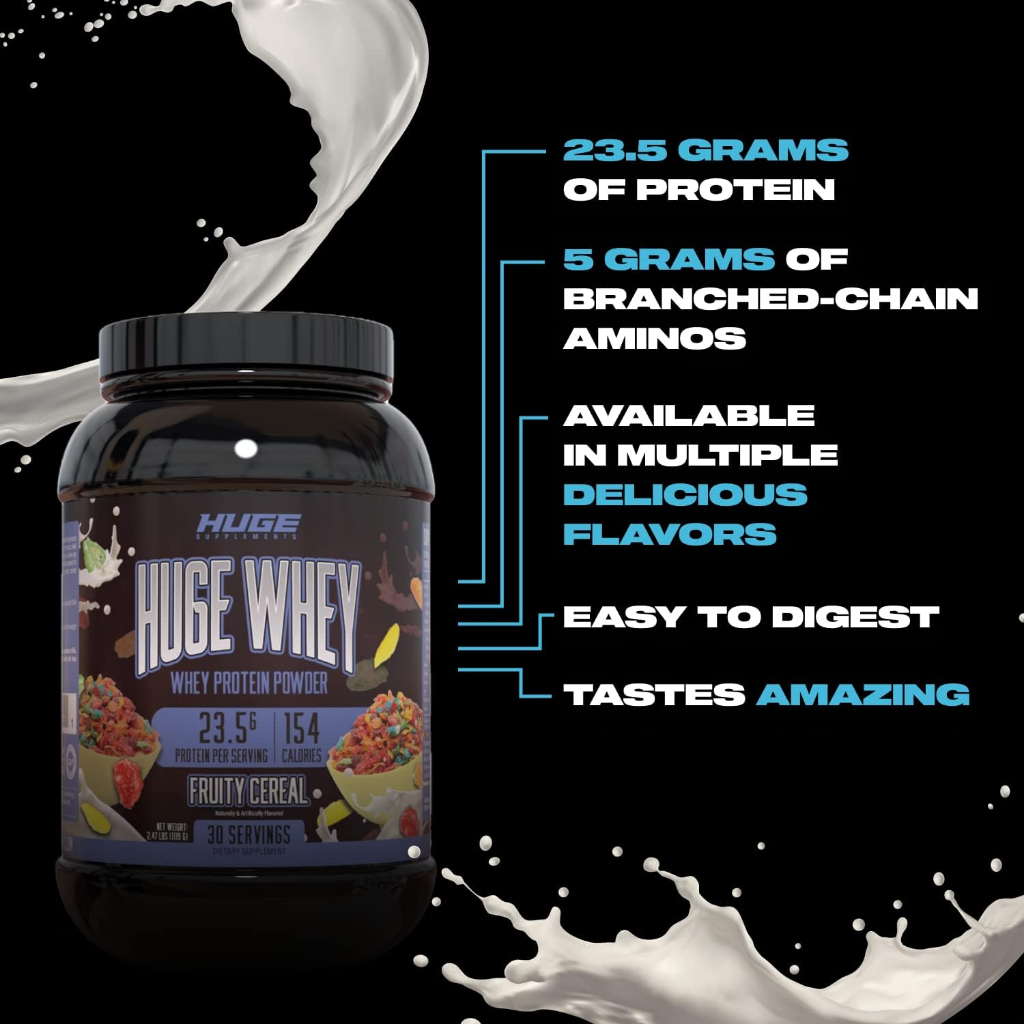 Whey Protein hương vị ngon nhất thế giới HUGE WHEY 2.5lbs by "Joesthetics"