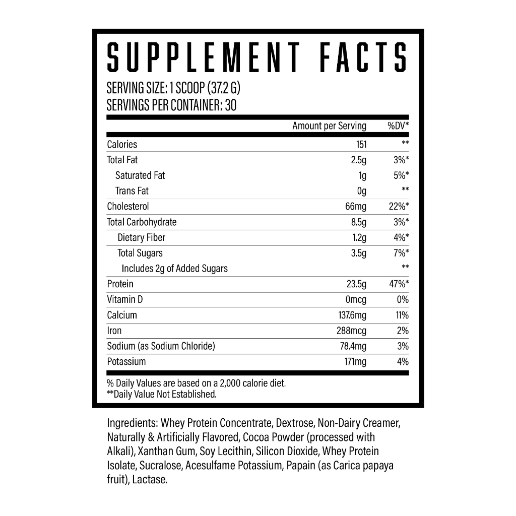 Whey Protein hương vị ngon nhất thế giới HUGE WHEY 2.5lbs by "Joesthetics"