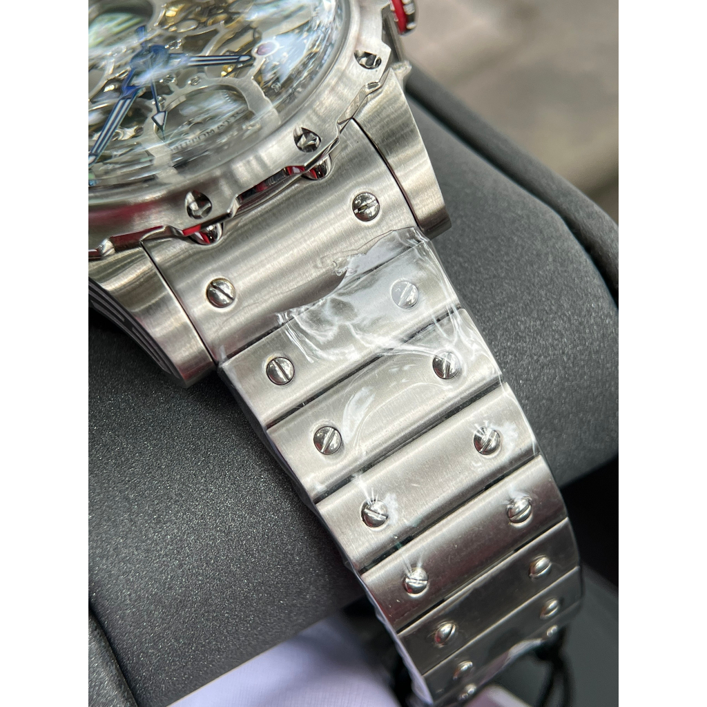 Đồng Hồ Nam Chính Hãng Hanboro 8851 Dây Thép, Size 46mm