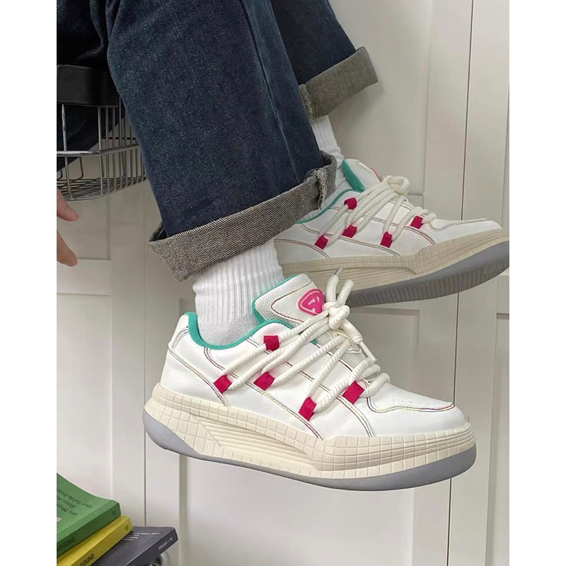 GIÀY THỂ THAO UNISEX ĐẾ ĐỘN 5CM