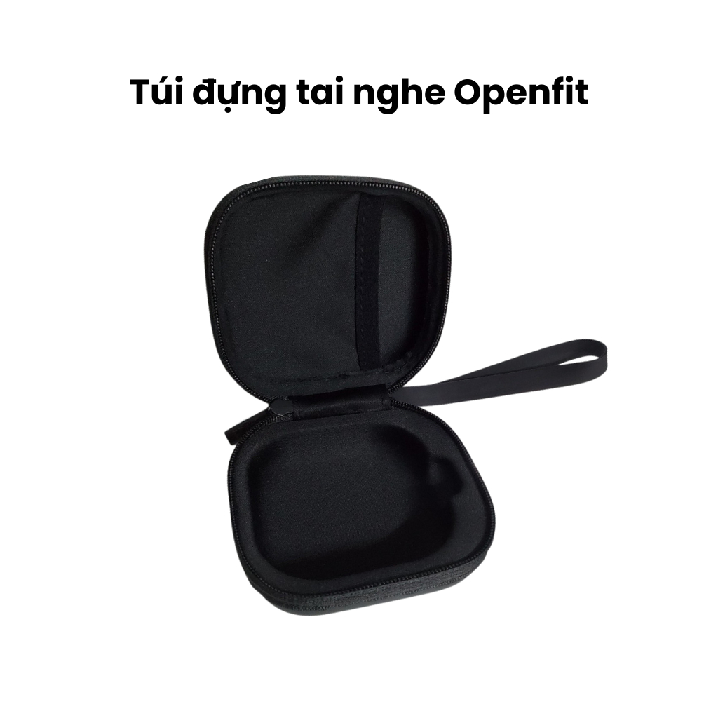 Túi đựng tai nghe Openfit, kt túi mm, kt dây:13mm
