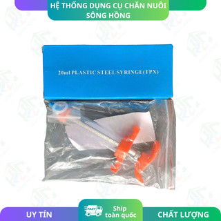 Xilanh tiêm vật nuôi meka plastic 20ml - xilanh dùng trong thú y