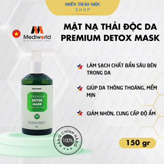 PREMIUM DETOX MASK MEDIWORLD - Mặt nạ thải độc dành cho da - Miền Thảo Mộc