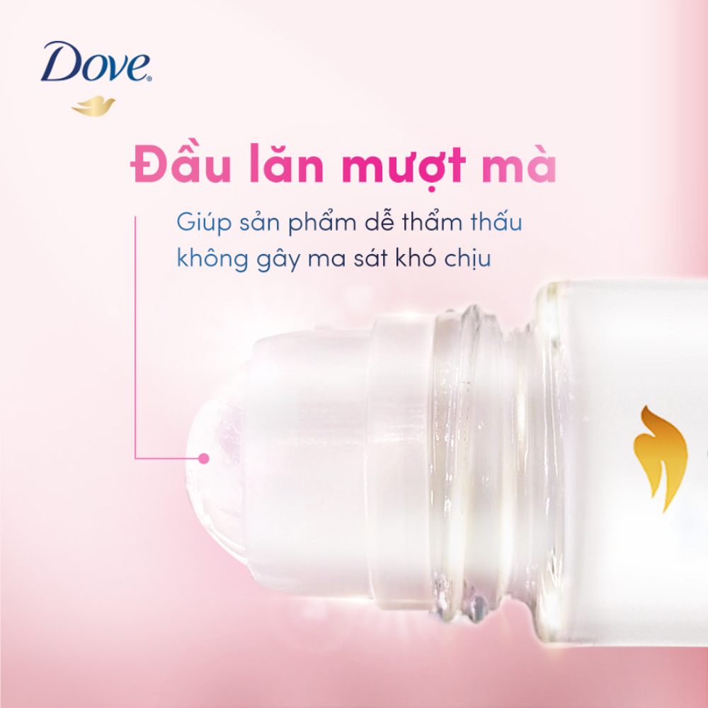 Lăn Khử Mùi Dove Tinh Chất Serum 3% Niacinamide Collagen Vitamin C E
