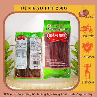 Bún gạo lứt 250 gram eat clean hoàng minh